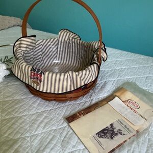 Vintage Longaberger American Cookie Celebration Basket
